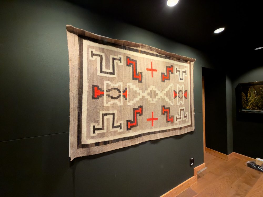 Green Room Back Wall Tapestry